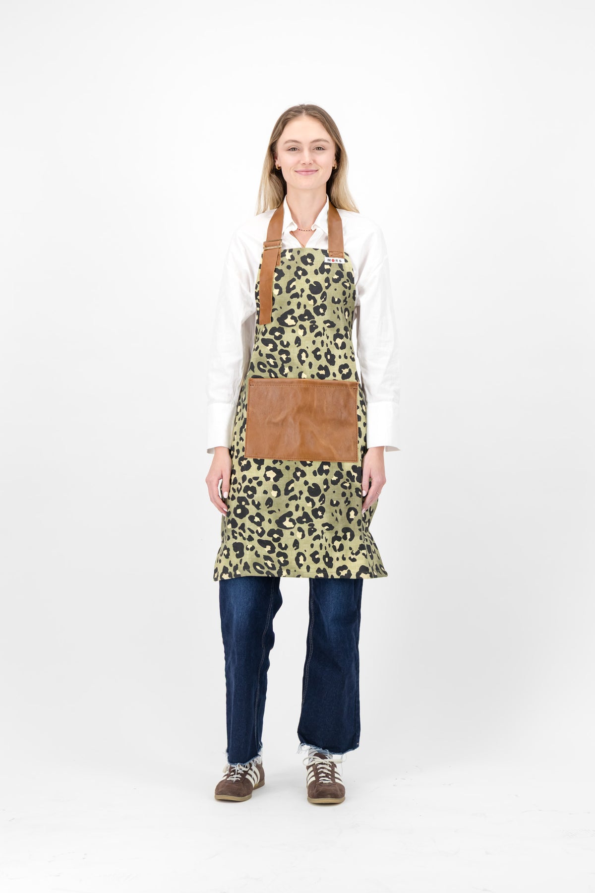 Funky Leopard Print Apron